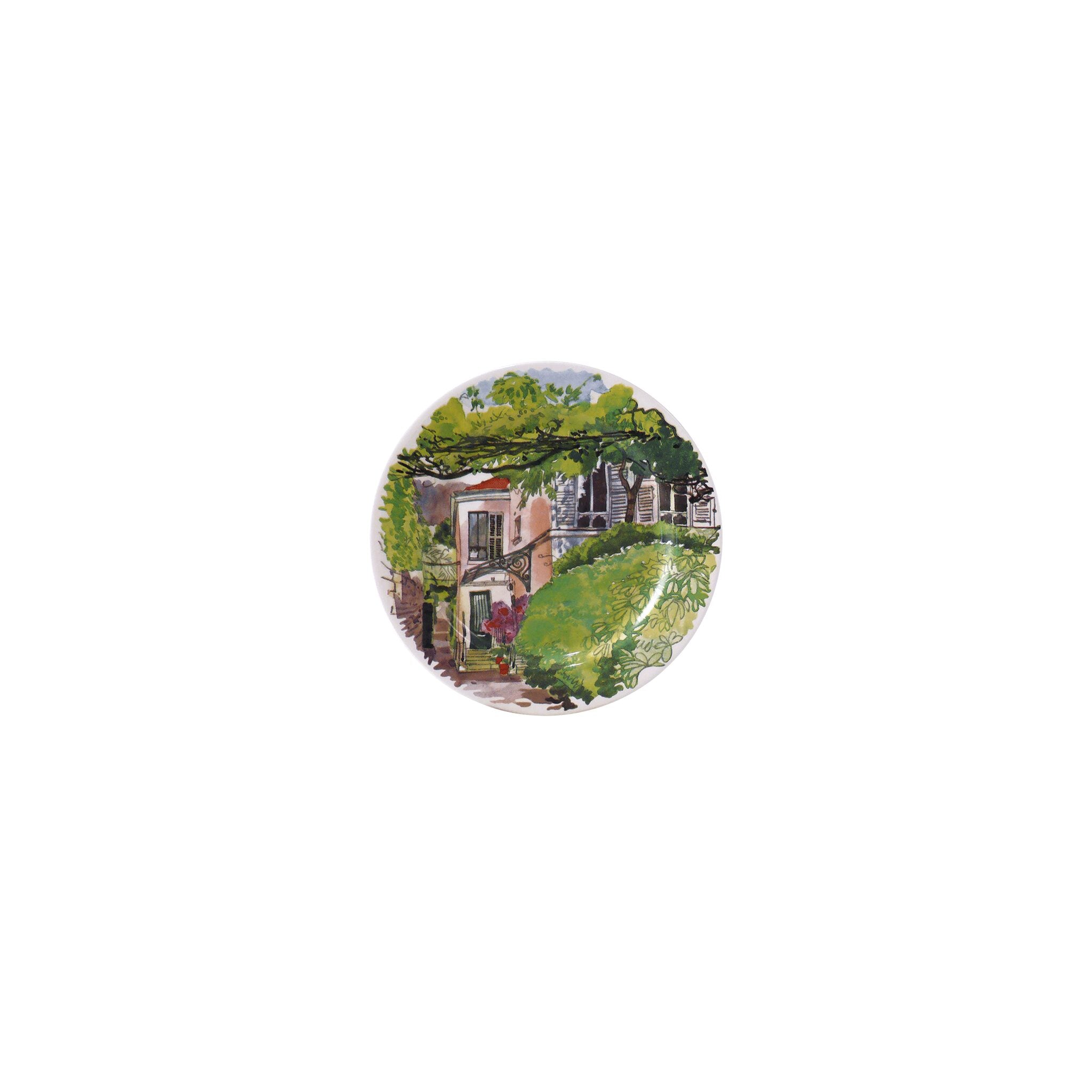 Gien Set of 2 Coasters - Paris Giverny