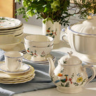Gien Set of 2 Espresso Cups & Saucers - Oiseaux De Paradis, alternate view
