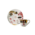 Gien Set of 2 Espresso Cups & Saucers - Route Des Indes