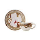 Gien Set of 2 Tea Cups & Saucers - Chevaux Du Vent