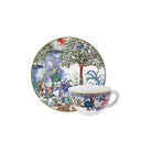 Gien Set of 2 Tea Cups & Saucers - Le Jardin Du Palais