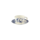 Gien Set of 2 Tea Cups & Saucers - Les Dépareillées Blue