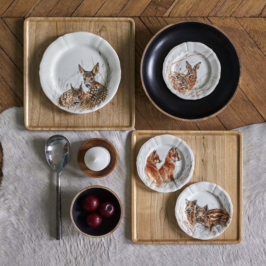 Gien Set of 4 Acrylic Coasters - Sologne, alternate view