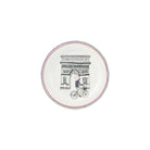 Gien Set of 4 Assorted Canape Plates - Ça C'est Paris !, alternate view
