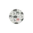Gien Set of 4 Assorted Canape Plates - Ça C'est Paris !, alternate view
