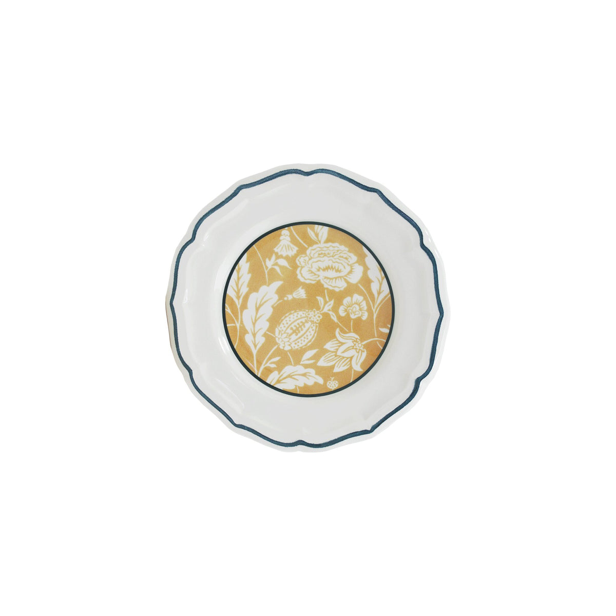 Gien Set of 4 Assorted Canape Plates - Dominoté, alternate view