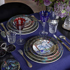 Gien Set of 4 Assorted Canape Plates - Le Jardin Du Palais, alternate view