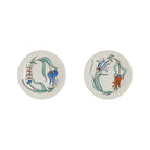 Gien Set of 4 Assorted Canapes Plates - La Favorite