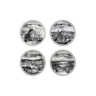 Gien Set of 4 Assorted Coasters - Endroits Remarquables