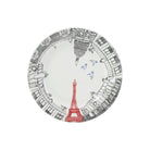 Gien Set of 4 Assorted Dessert Plates - Ça C'est Paris !, alternate view
