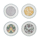 Gien Set of 4 Assorted Dessert Plates - Dominoté