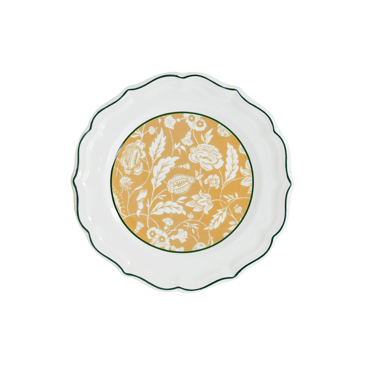 Gien Set of 4 Assorted Dessert Plates - Dominoté, alternate view