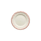 Gien Set of 4 Canape Plates - Filet Coral