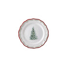 Gien Set of 4 Canape Plates - Filet Noël
