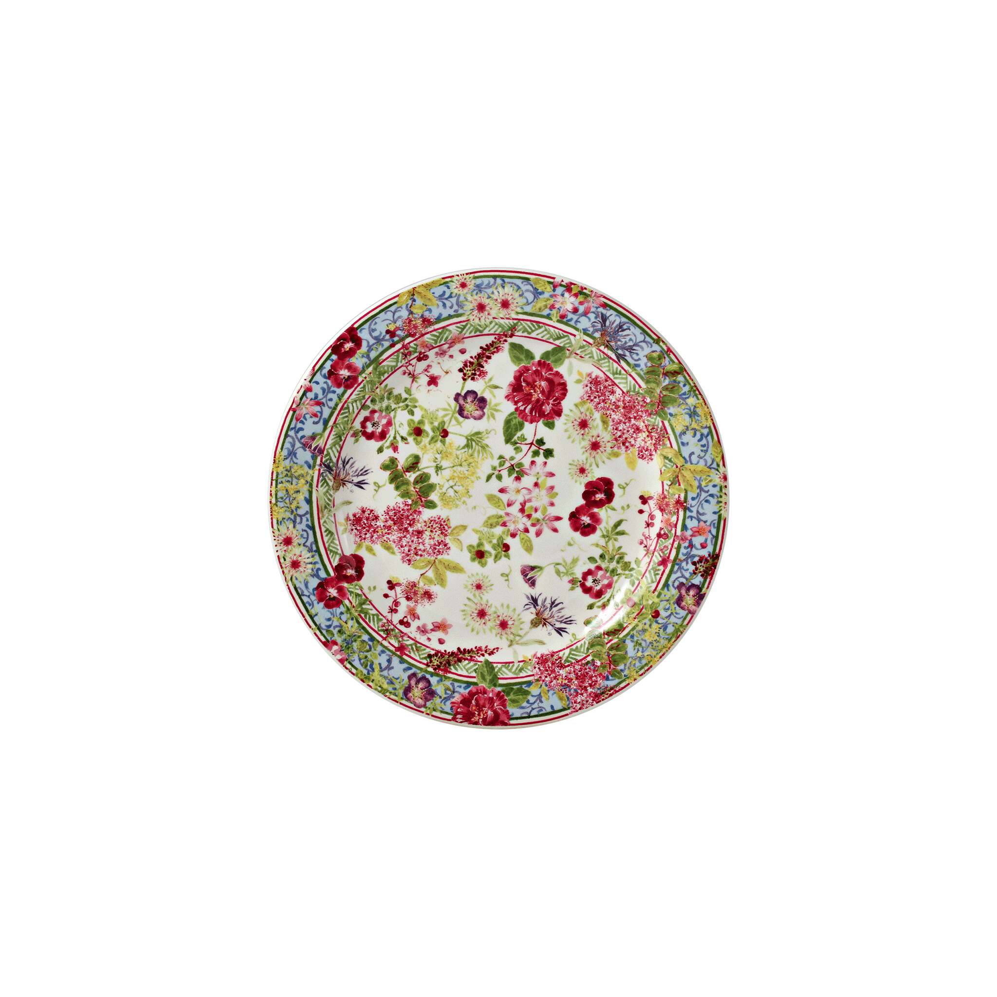Gien Set of 4 Canape Plates - Millefleurs