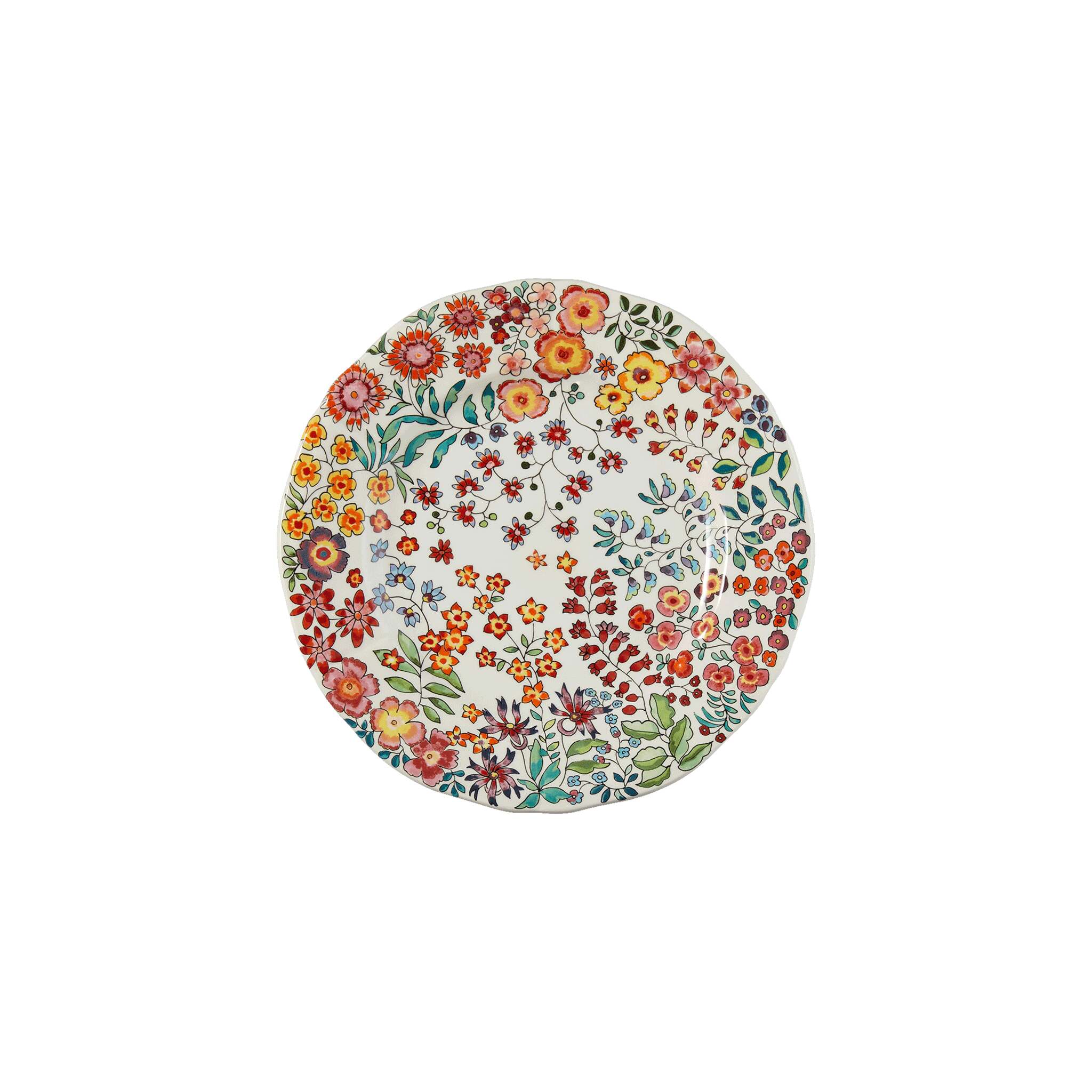 Gien Set of 4 Canape Plates - Poésie