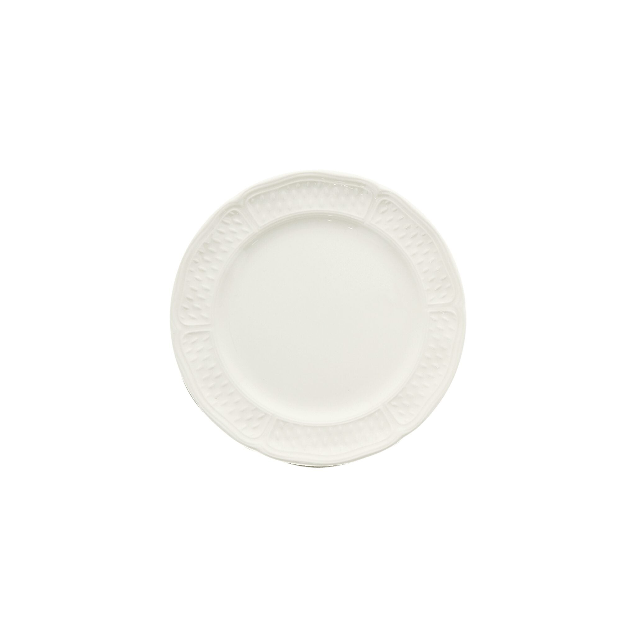 Gien Set of 4 Canape Plates - Pont Aux Choux White