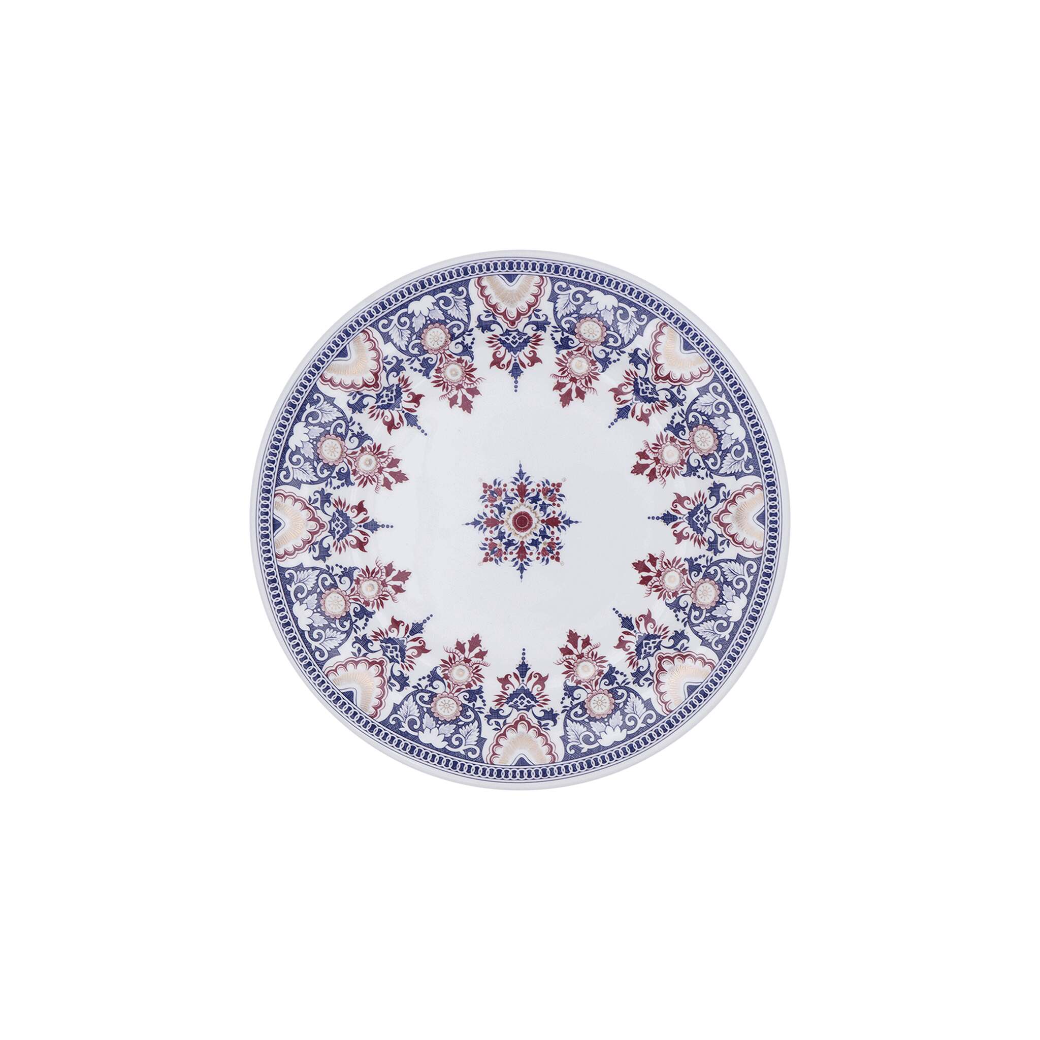 Gien Set of 4 Canape Plates - Rouen Or
