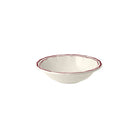 Gien Set of 4 Cereal Bowls - Filet Burgundy