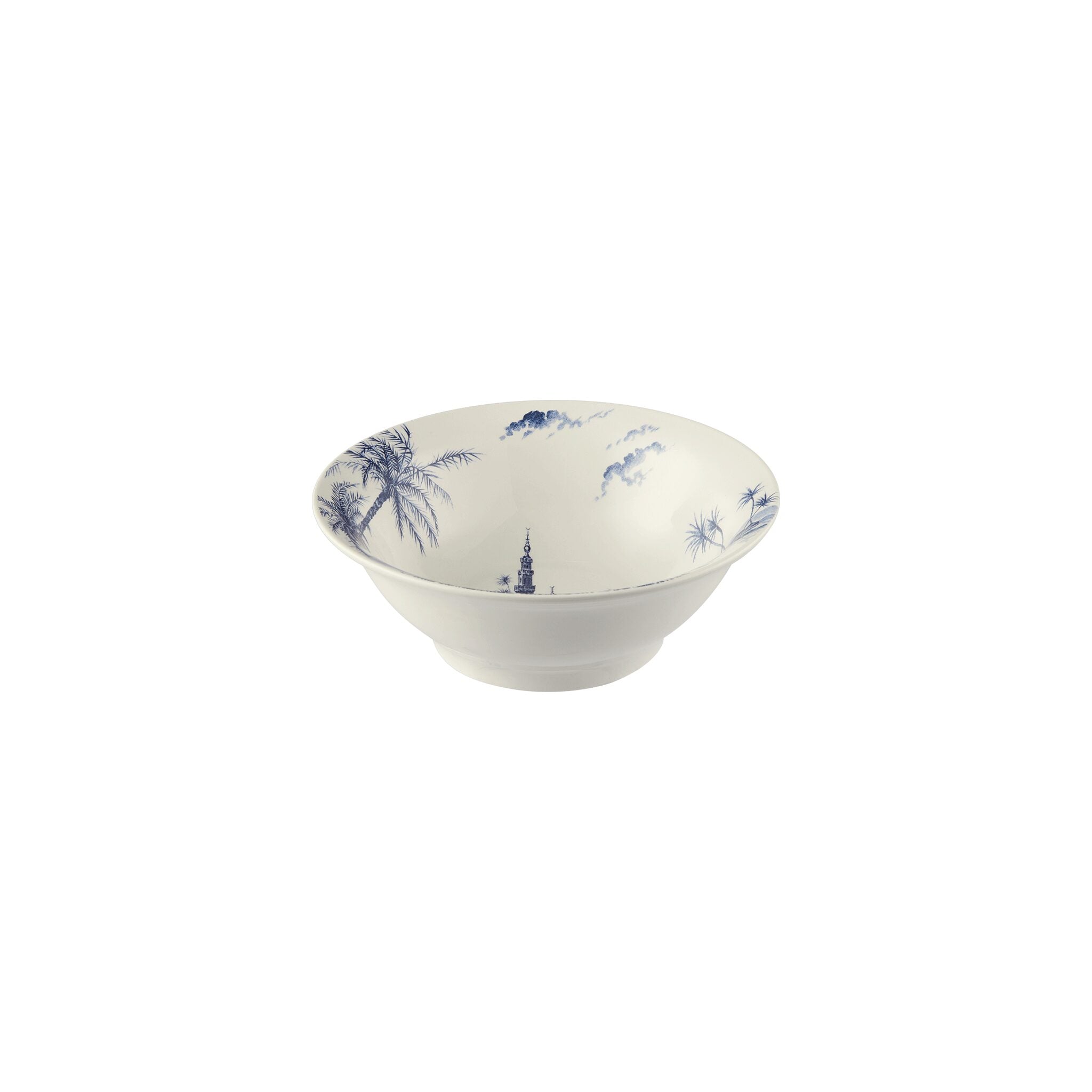 Gien Set of 4 Cereal Bowls - Les Dépareillées Blue