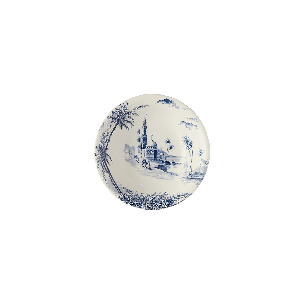 Gien Set of 4 Cereal Bowls - Les Dépareillées Blue, alternate view