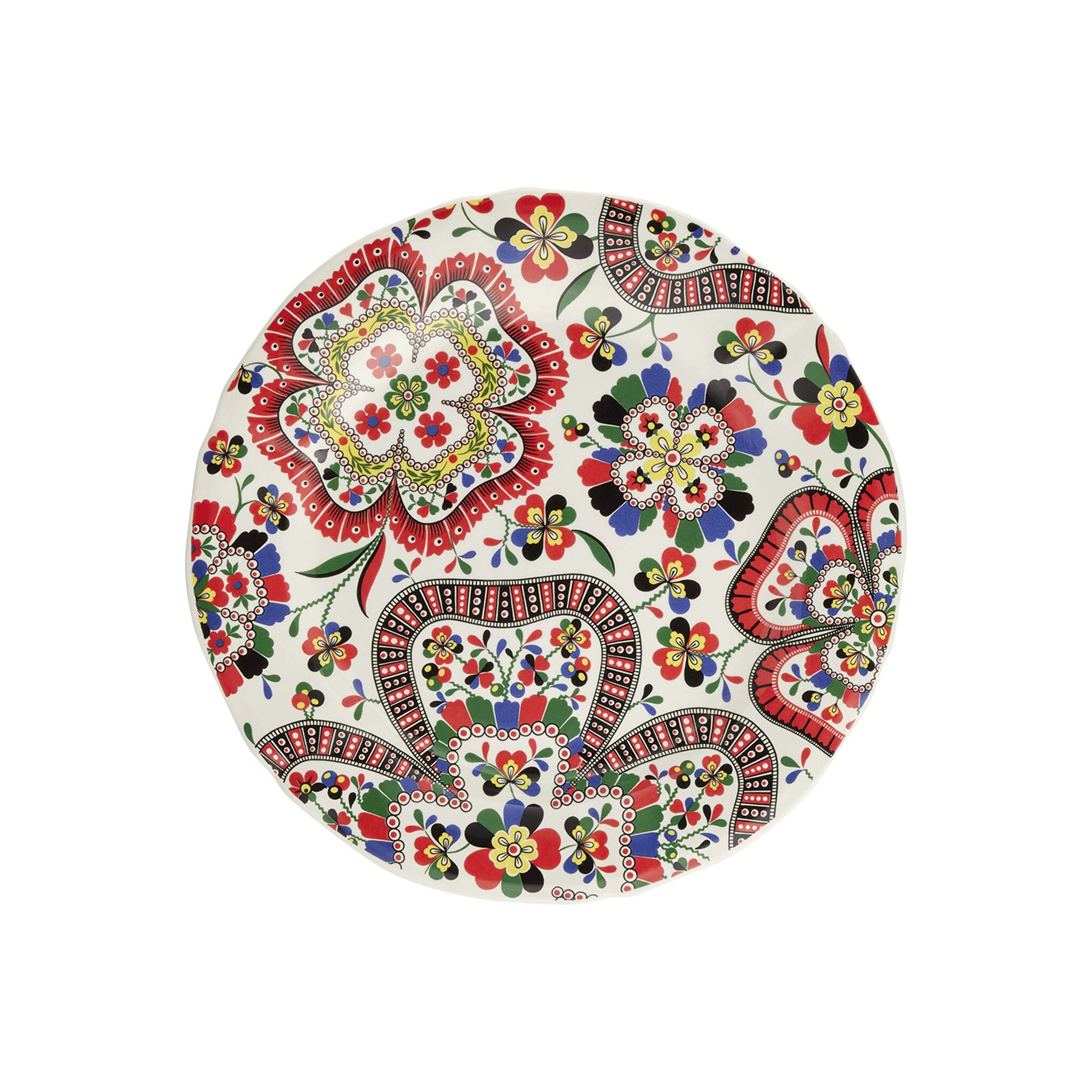 Gien Set of 4 Dessert Plates - Chance Folle