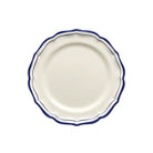 Gien Set of 4 Dessert Plates - Filet Cobalt