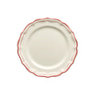 Gien Set of 4 Dessert Plates - Filet Coral