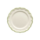 Gien Set of 4 Dessert Plates - Filet Green