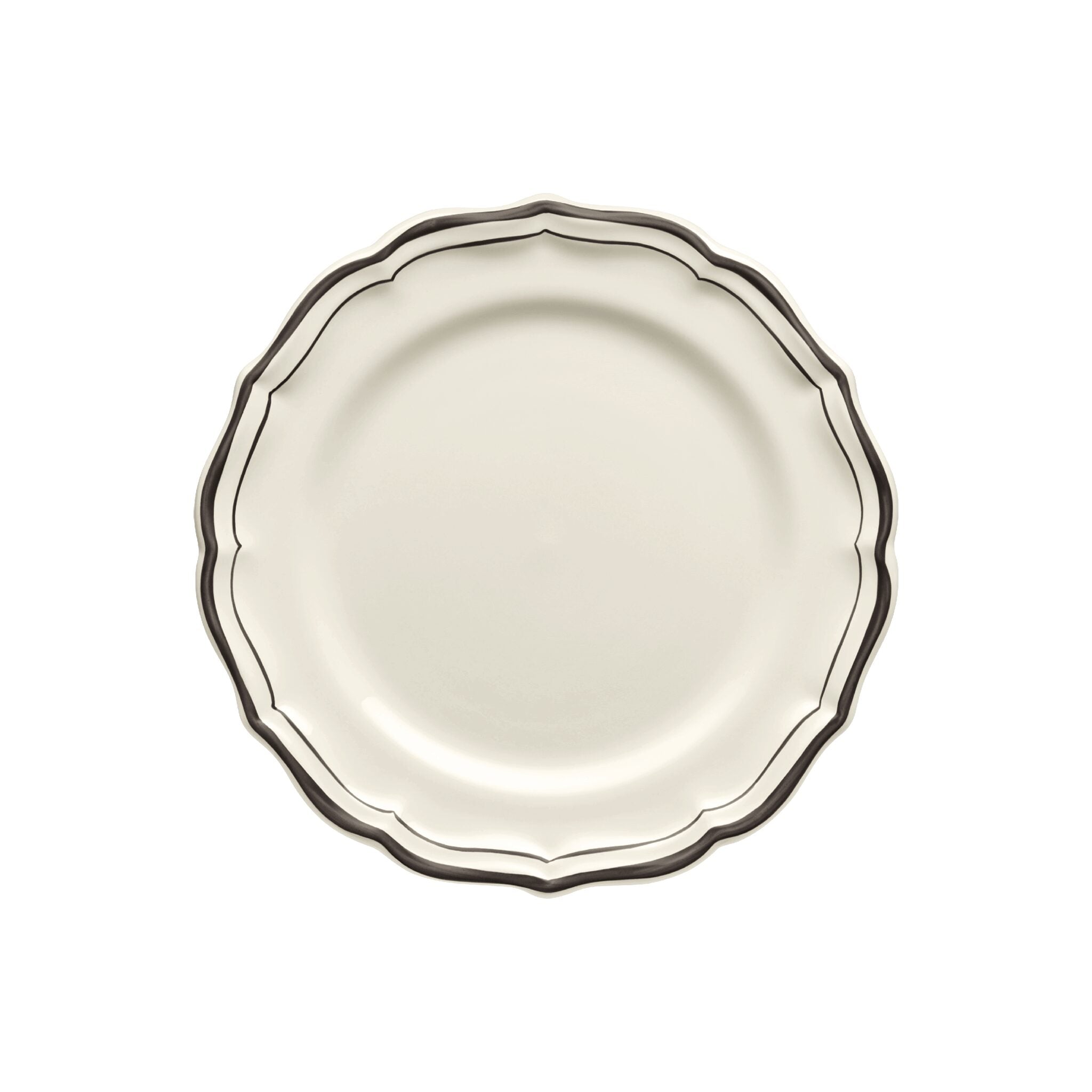Gien Set of 4 Dessert Plates - Filet Midnight