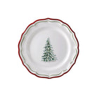 Gien Set of 4 Dessert Plates - Filet Noël