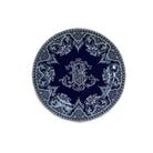 Gien Set of 4 Dessert Plates Monogramme - Les Dépareillées Blue