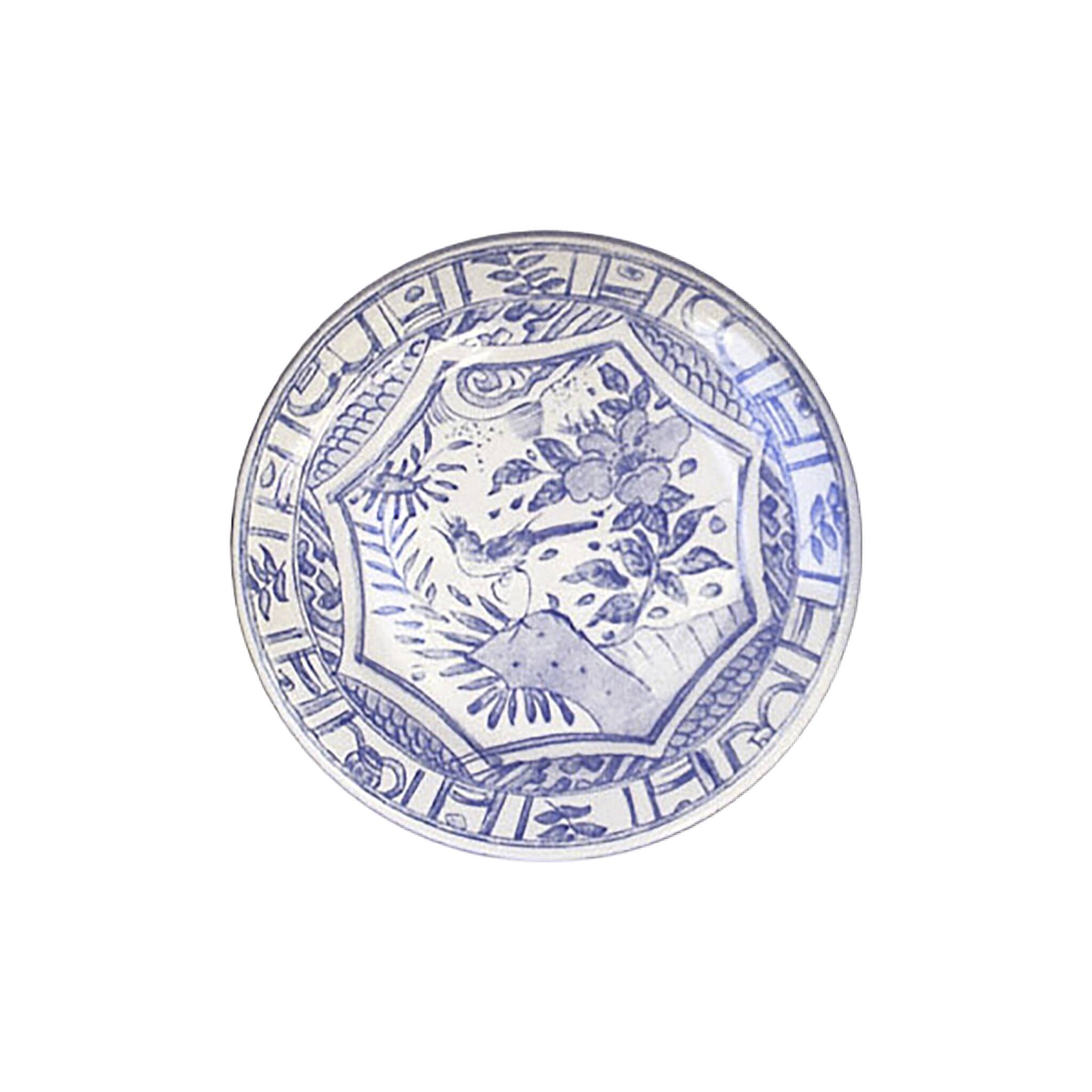 Gien Set of 4 Dessert Plates - Oiseau Bleu