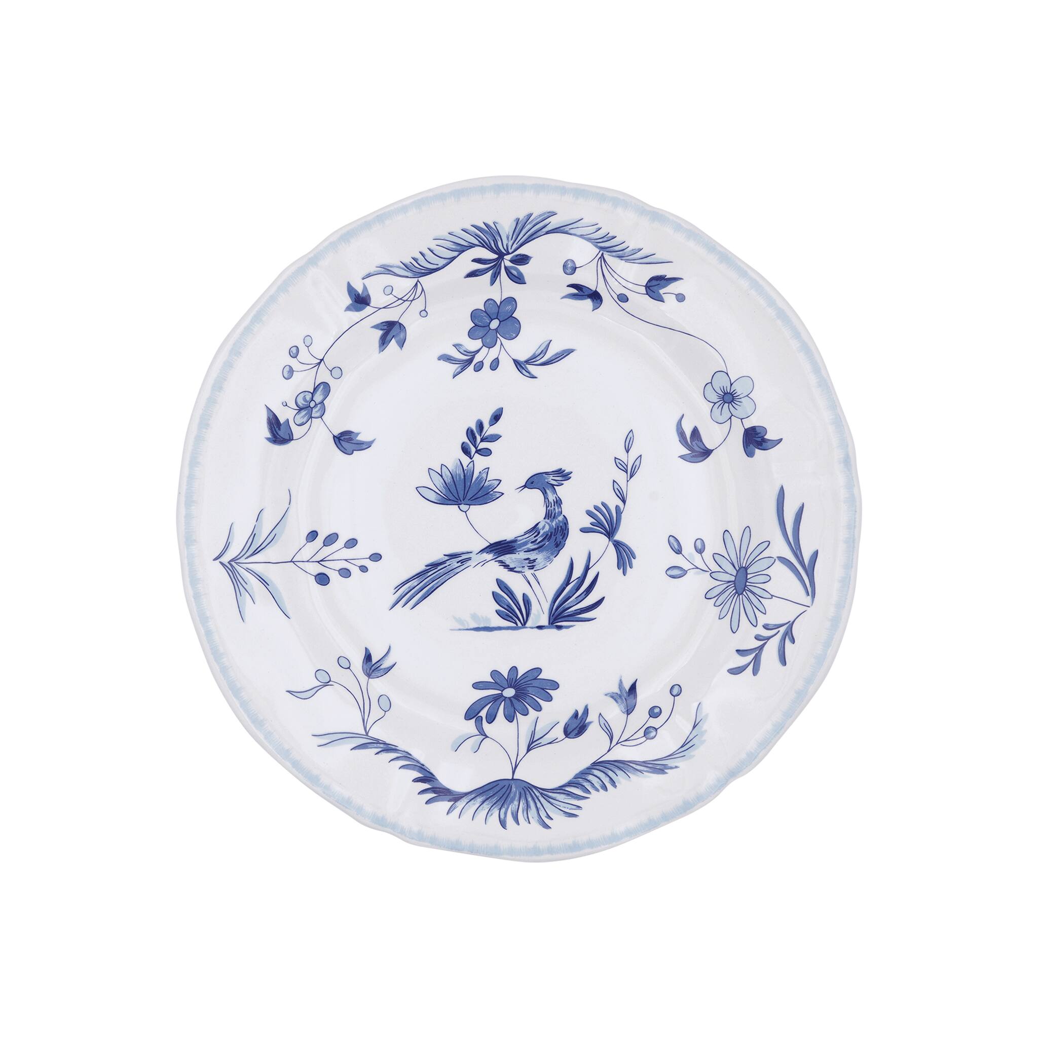 Gien Set of 4 Dessert Plates - Paradis Bleu