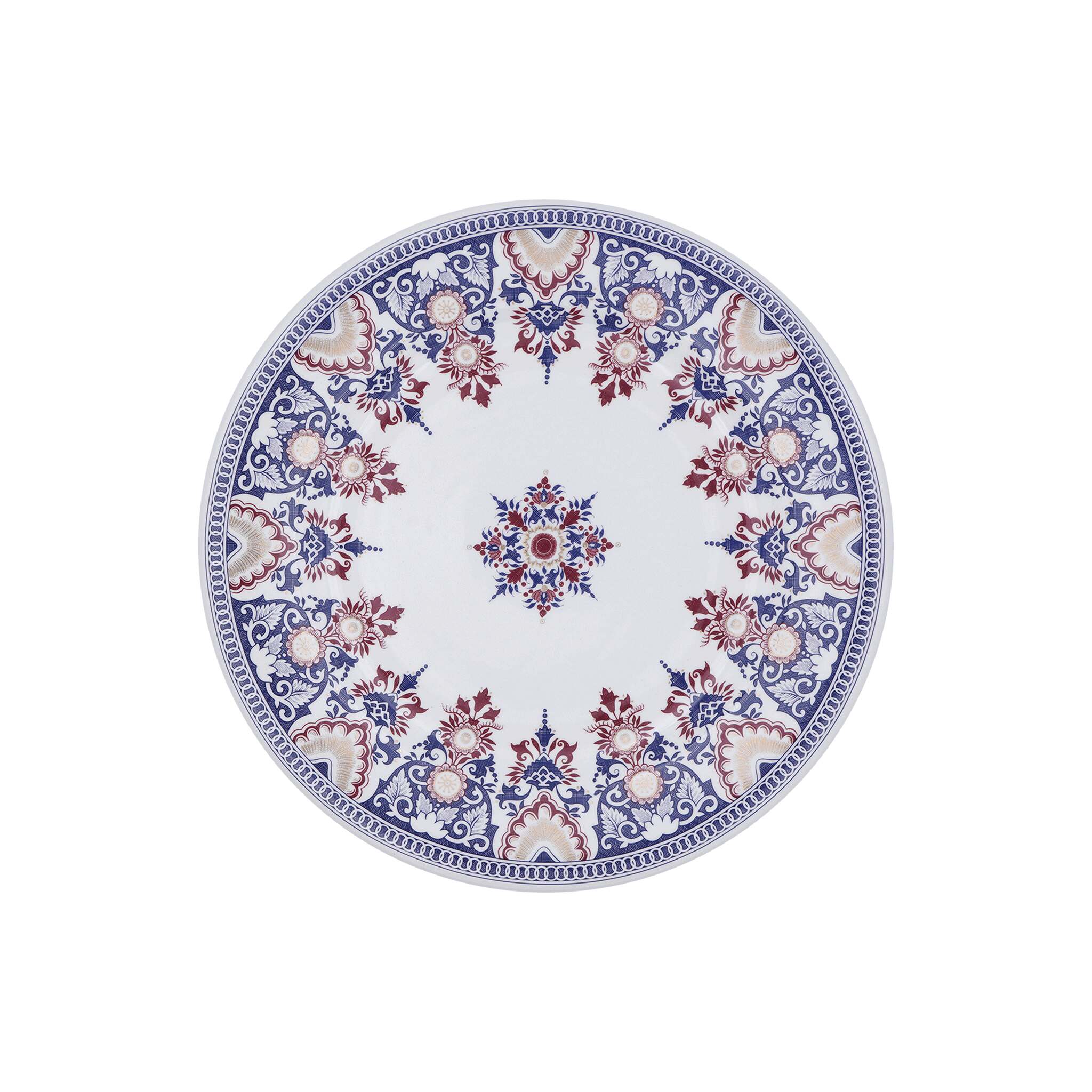 Gien Set of 4 Dessert Plates - Rouen Or
