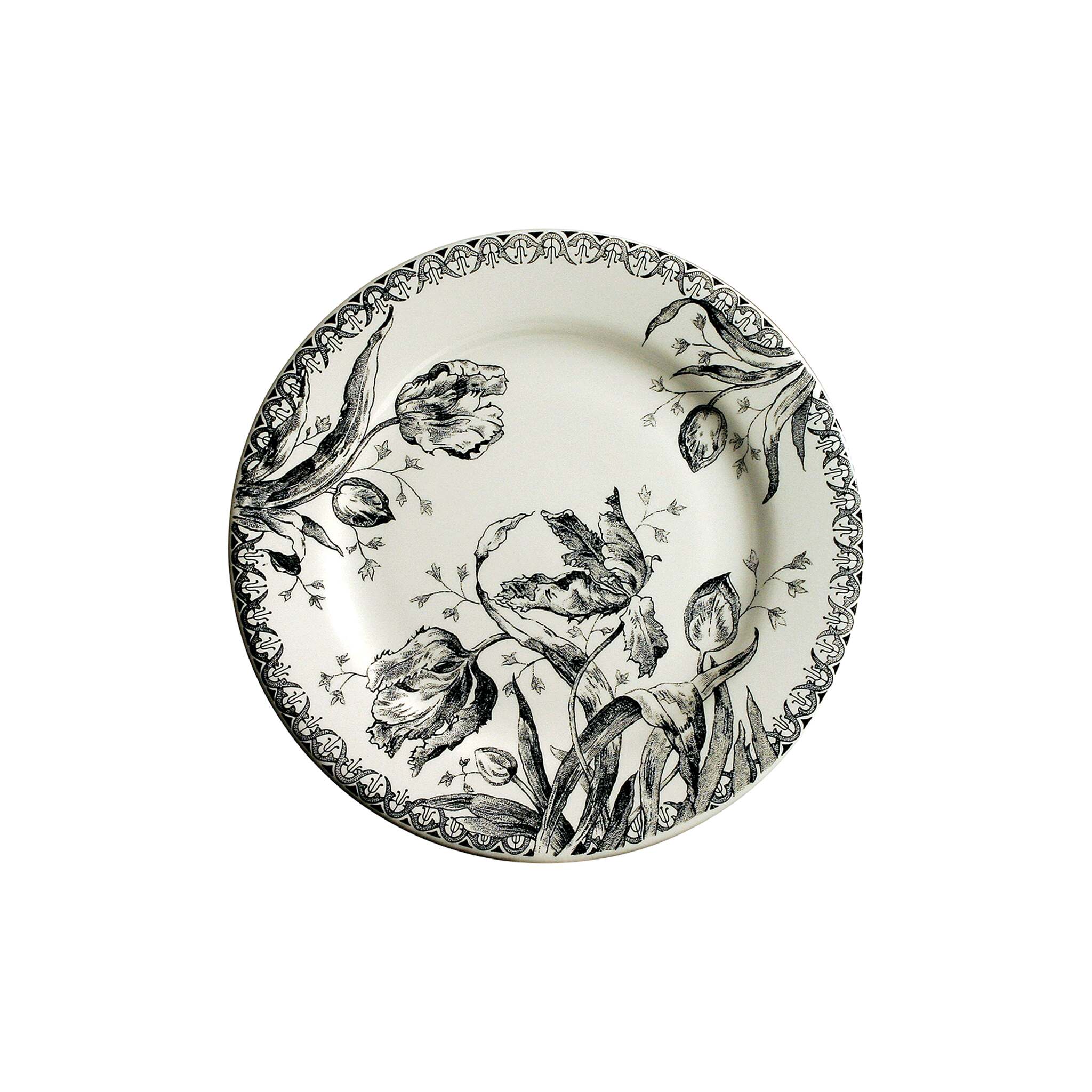 Gien Set of 4 Dessert Plates - Tulipes