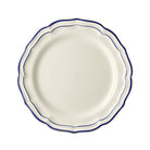 Gien Set of 4 Dinner Plates - Filet Cobalt