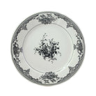 Gien Set of 4 Dinner Plates Fleurs - Les Dépareillées Green