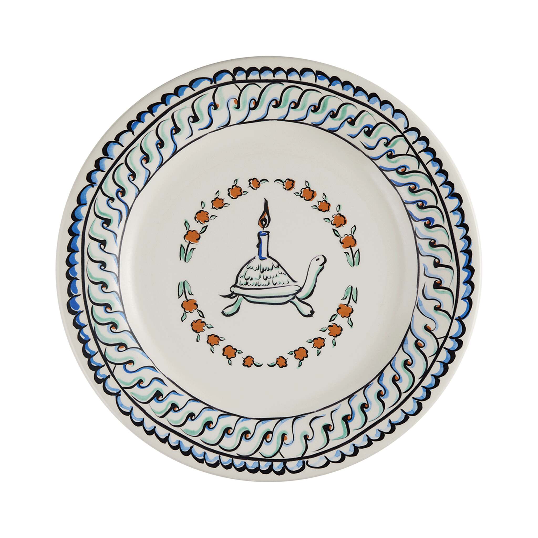 Gien Set of 4 Dinner Plates - La Favorite