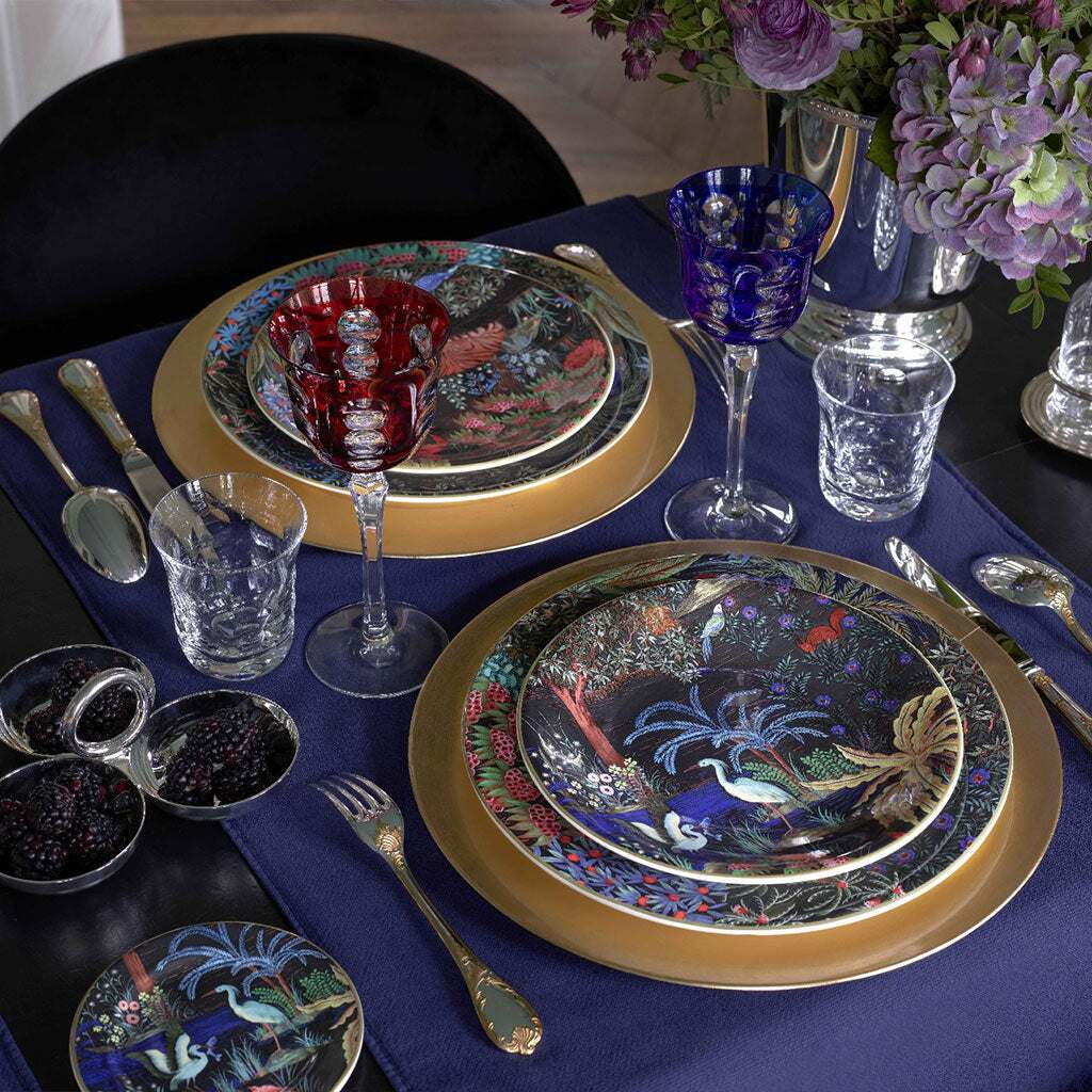 Gien Set of 4 Dinner Plates - Le Jardin Du Palais, alternate view