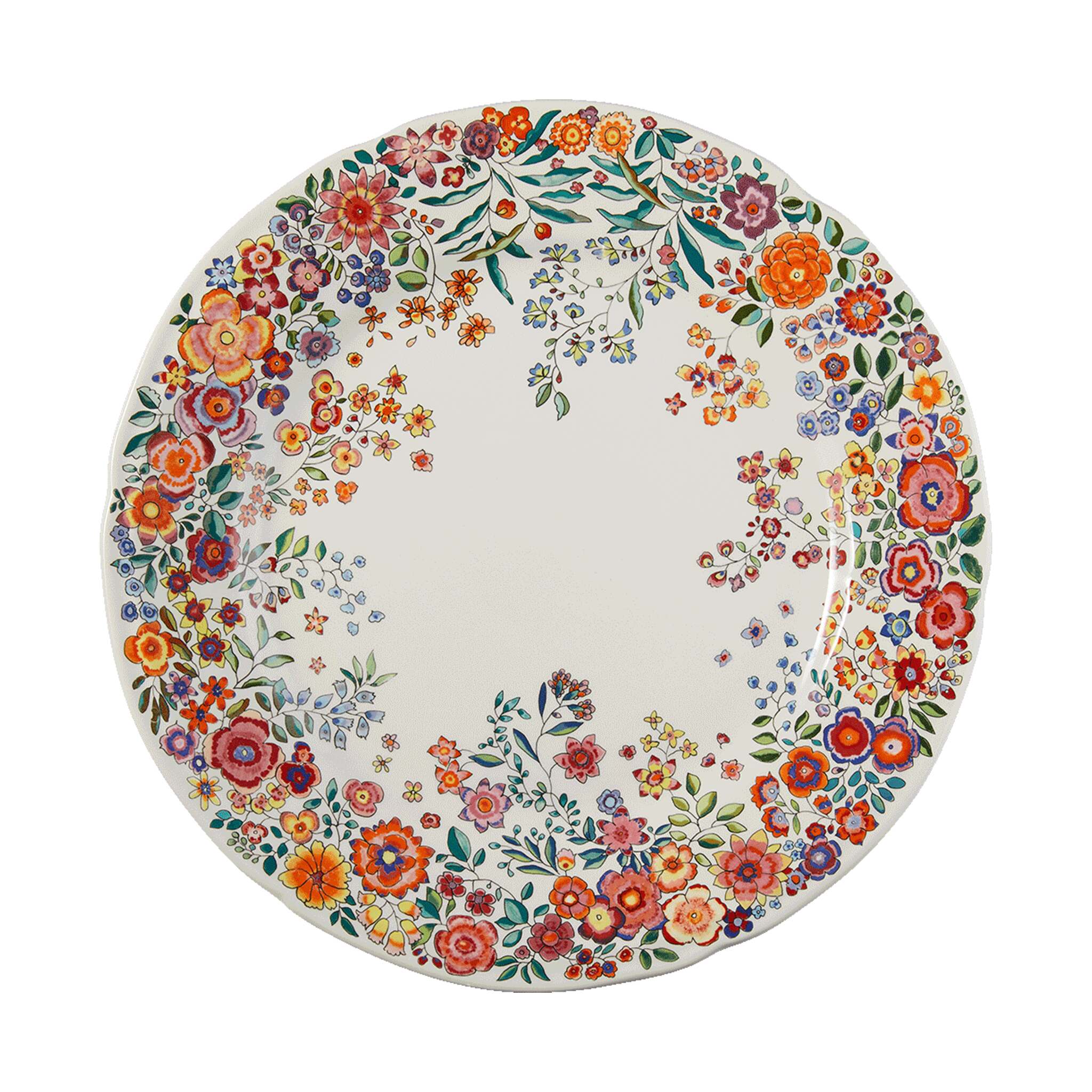 Gien Set of 4 Dinner Plates - Poésie