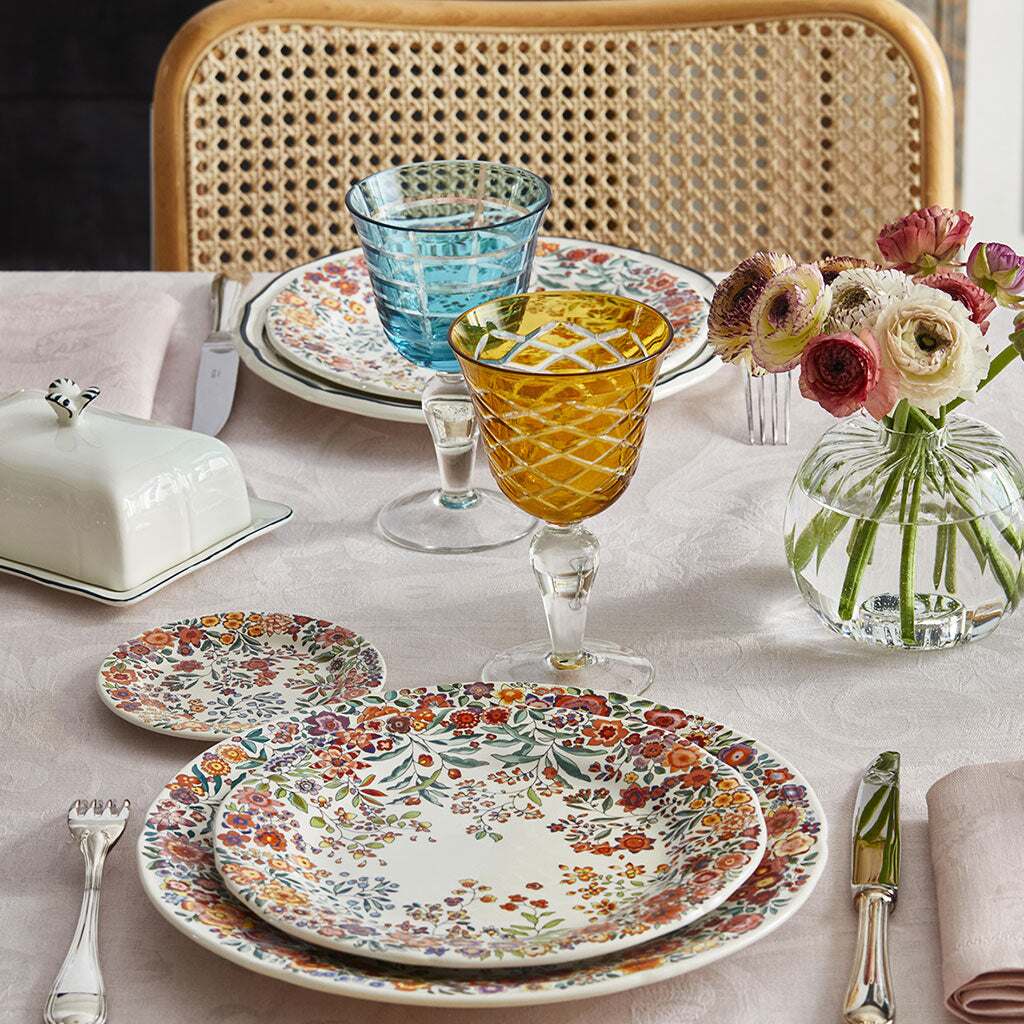 Gien Set of 4 Dinner Plates - Poésie, alternate view