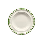 Gien Set of 4 Rim Soups - Filet Fern Green