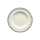 Gien Set of 4 Rim Soups - Filet Ocean Blue Soup Plates & Rimmed Soup Bowl