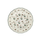 Gien Set of 4 Rim Soups - Herbier Du Paradis Soup Plates & Rimmed Soup Bowl