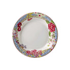 Gien Set of 4 Rim Soups - Millefleurs Soup Plates & Rimmed Soup Bowl