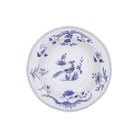 Gien Set of 4 Rim Soups - Paradis Bleu Soup Plates & Rimmed Soup Bowl