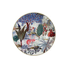 Gien Set of 4 Soup Plates - Le Jardin Du Palais Soup Plates & Rimmed Soup Bowl