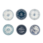 Gien Set of 4 Us Cereal Bowls - Les Dépareillées Blue, alternate view