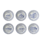 Gien Set of 6 Assorted Coasters - Châteaux De La Loire